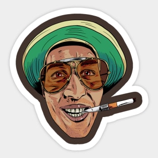 Fear and Loathing in Las Vegas Sticker